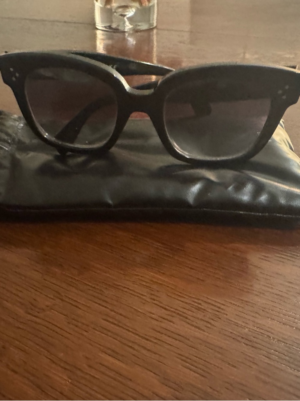 Celine Classic Black Cat-Eye Sunglasses